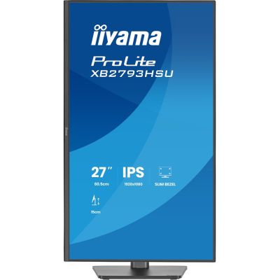 4. iiyama ProLite XB2793HSU-B1 Computermonitor 68,6 cm (27") 1920 x 1080 px Full HD LED Schwarz