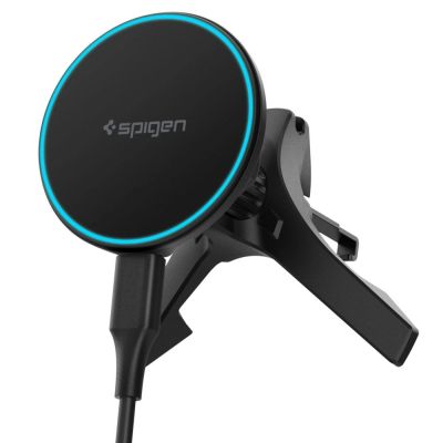 Spigen EV15MAQ Essential Qi2 MagSafe Auto-Lüftungsschlitzhalterung – Schwarz