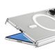 4. Spigen AirSkin Zero MagFit MagSafe Hülle für Samsung Galaxy Z Fold 8 Ultra – Transparent und Weiß