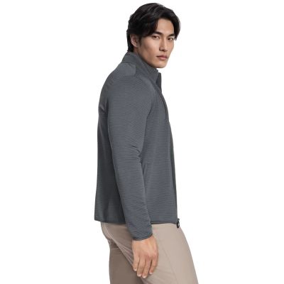 4. Skechers The Hoodless Hoodie Ottoman Jacket JA25-GNBK Grün L