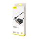 17. HUB Baseus Square USB-A auf 1x USB-A 3.2 Gen 1 / 3x USB 2.0 mit 1m Kabel - schwarz
