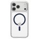 4. Spigen Ultra Hybrid MagSafe Hülle für iPhone 18 Pro Max / 17 Pro Max – Transparentes Marineblau