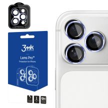 3MK Lens Protection Pro Schwarzes gehärtetes Glas für iPhone 18 Pro / 18 Pro Max – Hellblau