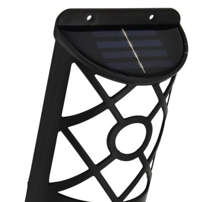 3. SOLAR-WANDLEUCHTE TANZENDE FLAMMEN 36 LED
