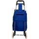 10. Einkaufswagen mit Gestell, 31 l, blau