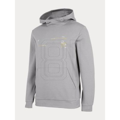 Sweatshirt 4F M H4Z22-BLM023 oliv