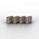 2. Lindy 40453 Port Blocker Port Blocker + USB Typ-A Dongle Orange Acrylnitril Butadien Styrol (ABS) 5 Stück.