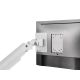 6. Equip Schreibtischhalterung 17"-49"/1TFT 180° Gasfeder 20 kg Einzelhandel Weiß