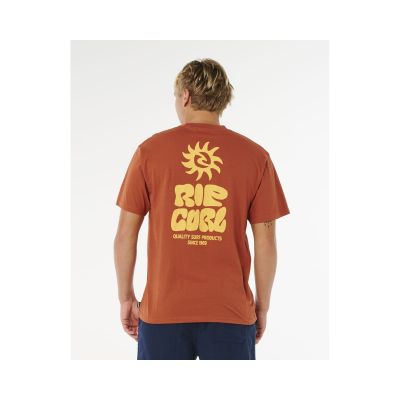 2. Herren-T-Shirt RIP CURL Pacific Rinse Glass Off, Braun