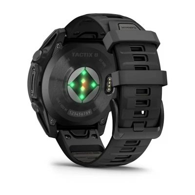 10. Garmin Tactix 8 AMOLED 47mm Schwarze Sportuhr