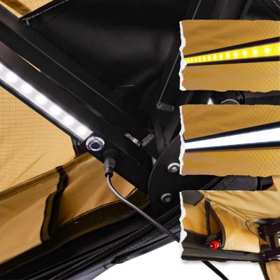 26. Selbsttragende Markise Offlander Batwing 270 M Sand Links 2M OFF_ACC_SIDE270_ML