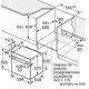 32. BOSCH HBG571EB4 Einbaubackofen, 60 x 60 cm, schwarz