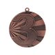 9. Bronzemedaille aus Stahl, dritter Platz