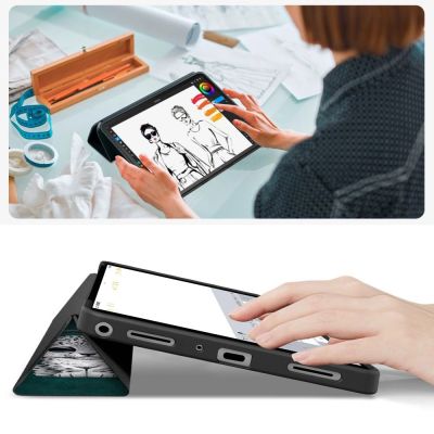 8. TechProtect SmartCase für Samsung Galaxy Tab A9+ / A11+ Plus 11.0 X210 / X215 / X216 / X230 / X235 / X236 - Grün