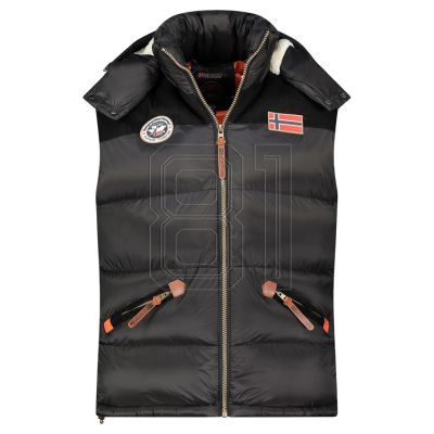 Geographical Norway Velian DB BLACK MEN Weste 054 M WY3828H/GN/Schwarz