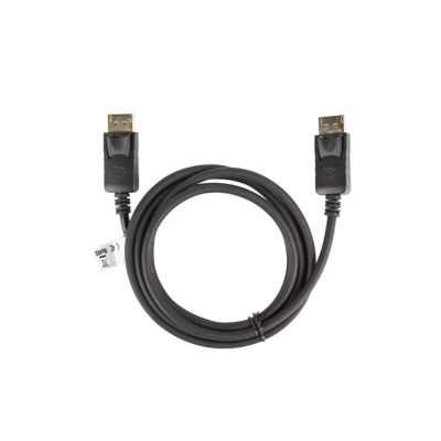 3. Lanberg CA-DPDP-10CC-0018-BK Kabel (DisplayPort Stecker - DisplayPort Stecker; 1,8 m; schwarz)