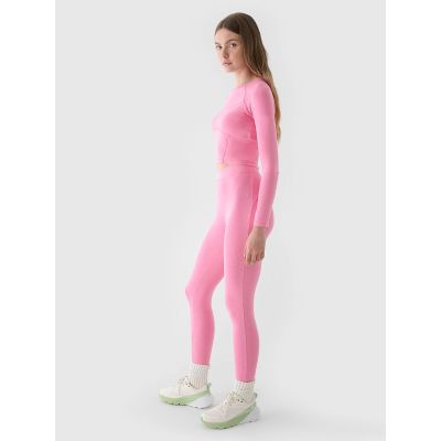 3. Strickleggings für Damen 4F 4FRAW24TTIGF250-54S