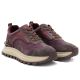 4. Leder-Plateau-Sneaker, burgunderrot, Artiker 59C0009