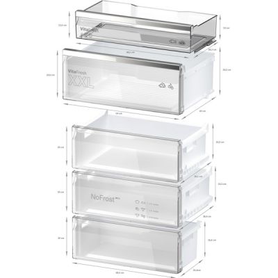 46. BOSCH KGN49LBCF Kühl-/Gefrierkombination