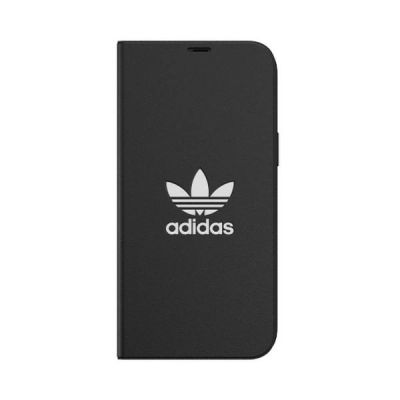 2. Adidas OR Booklet Case BASIC für iPhone 12 Pro Max - Schwarz und Weiß