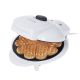 6. Camry CR 3022 Waffeleisen für 5 Waffeln, Schwarz/Weiß, 1000 W