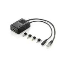 LevelOne POS-1002 Netzwerk-Splitter mit PoE-Unterstützung, Schwarz