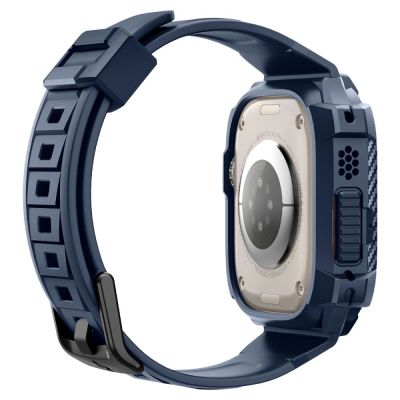7. Spigen Rugged Armor Pro Hülle für Apple Watch Ultra 1/2 (49 mm) – Marineblau