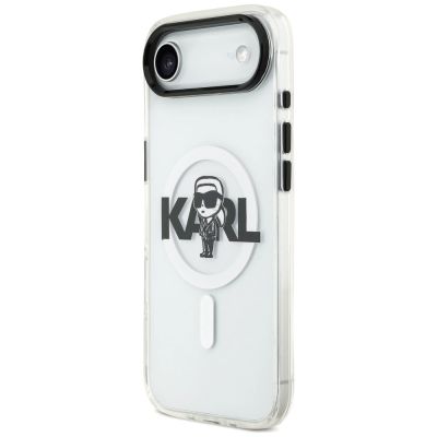 2. Karl Lagerfeld IML Karl Sketch Logo MagSafe Hülle für iPhone 17 Air - Transparent