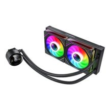 Gamemax CPU-Flüssigkeitskühler | ICEBURG 240 DIGITAL BK | Schwarz