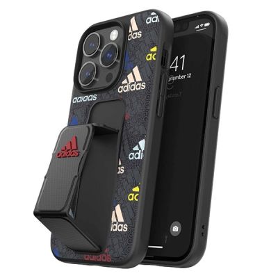 2. Adidas SP Grip Case iPhone 14 Pro schwarz/schwarz/bunt 50251