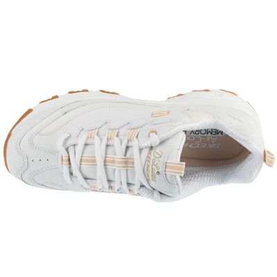 3. Skechers D'Lites - Good Neutral 149807-WHT Weiß 35