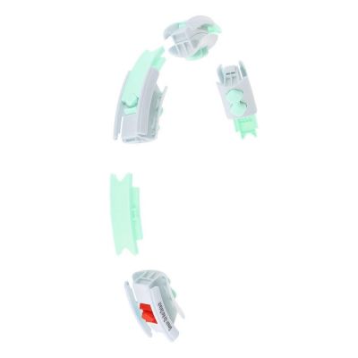 7. Hula Hoop HMS HHW06 mit Noppen, Gewicht und Zähler grün