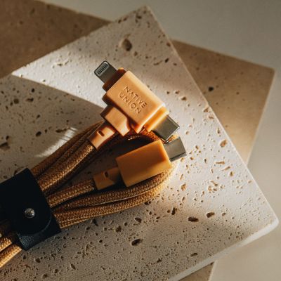 8. Native Union Duo-Kabel (USB-C auf USB-C/Lightning), Grün, USB-C, USB-C/Lightning, 1,5 m, Stecker, Stecker