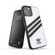 Adidas OR Moulded Case PU für iPhone 12 Pro Max - Weiß/Schwarz