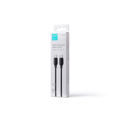 5. Joyroom Long-Lasting Series A9 USB-C / USB-C PD QC-Kabel 60W 3A 1m - Schwarz