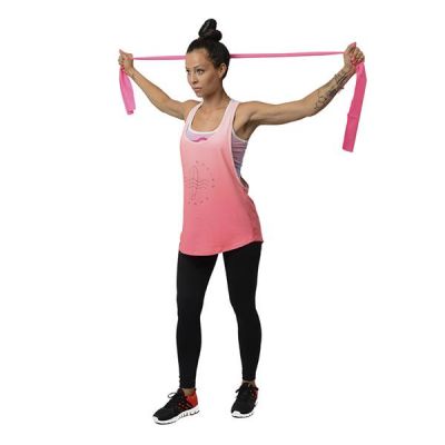 20. Pilatesband HMS TP01 PINK 0,7 x 120 x 1200 MM 17-34-022