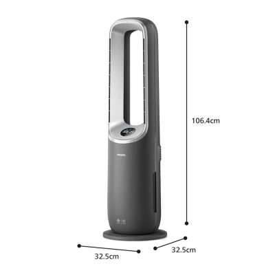 47. Philips Air Performer 8000 AMF870/15 3-in-1 Luftreiniger mit Ventilator- und Heizfunktion