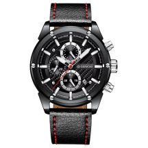 Giewont Herrenuhr Chronograph Saphir Schwarz GW8810-A1
