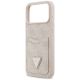 6. Guess 4G Nauble Card Triangle Case für iPhone 17 Pro Max - Pink