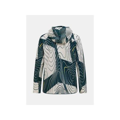 2. PEAK PERFORMANCE M Freelight Aop Polartec Alpha Hood Herren-Sweatshirt, mehrfarbig
