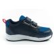 4. Leomil Kinder-Sportschuhe Spiderman Sneaker, leicht, mit Klettverschluss, schwarz/blau