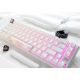 10. Ducky One 3 Classic Pure White SF Gaming-Tastatur USB Deutsch Weiß