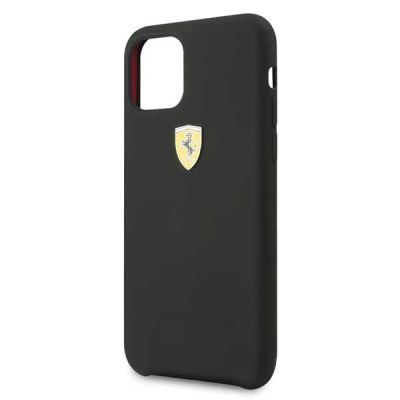 3. Ferrari Silikonhülle für iPhone 11 Pro Max – Schwarz