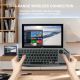 12. TECHLY DRAHTLOSE DUAL-BT/RF-TOUCH-TASTATUR