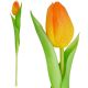 7. Orangefarbene Tulpe, 31 cm, naturgetreue Frühlingsdekoration