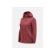 3. PEAK PERFORMANCE W Trail Polartec Power Grid Zip Hoodie für Damen, rot