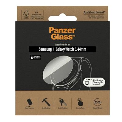 3. Antibakterieller PanzerGlass Displayschutz für Samsung Galaxy Watch Classic 5 44 mm