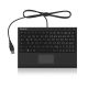 3. KeySonic ACK-3410 (US) Office-Tastatur USB US Englisch Schwarz