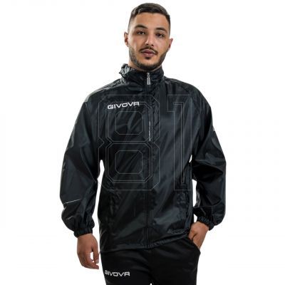 3. Givova Basico Jacke Schwarz