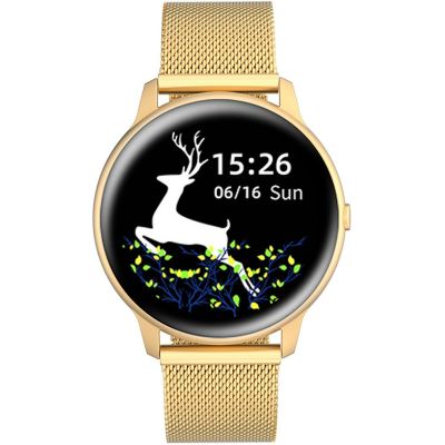 G.Rossi SW015-5 Damen-Smartwatch Gold